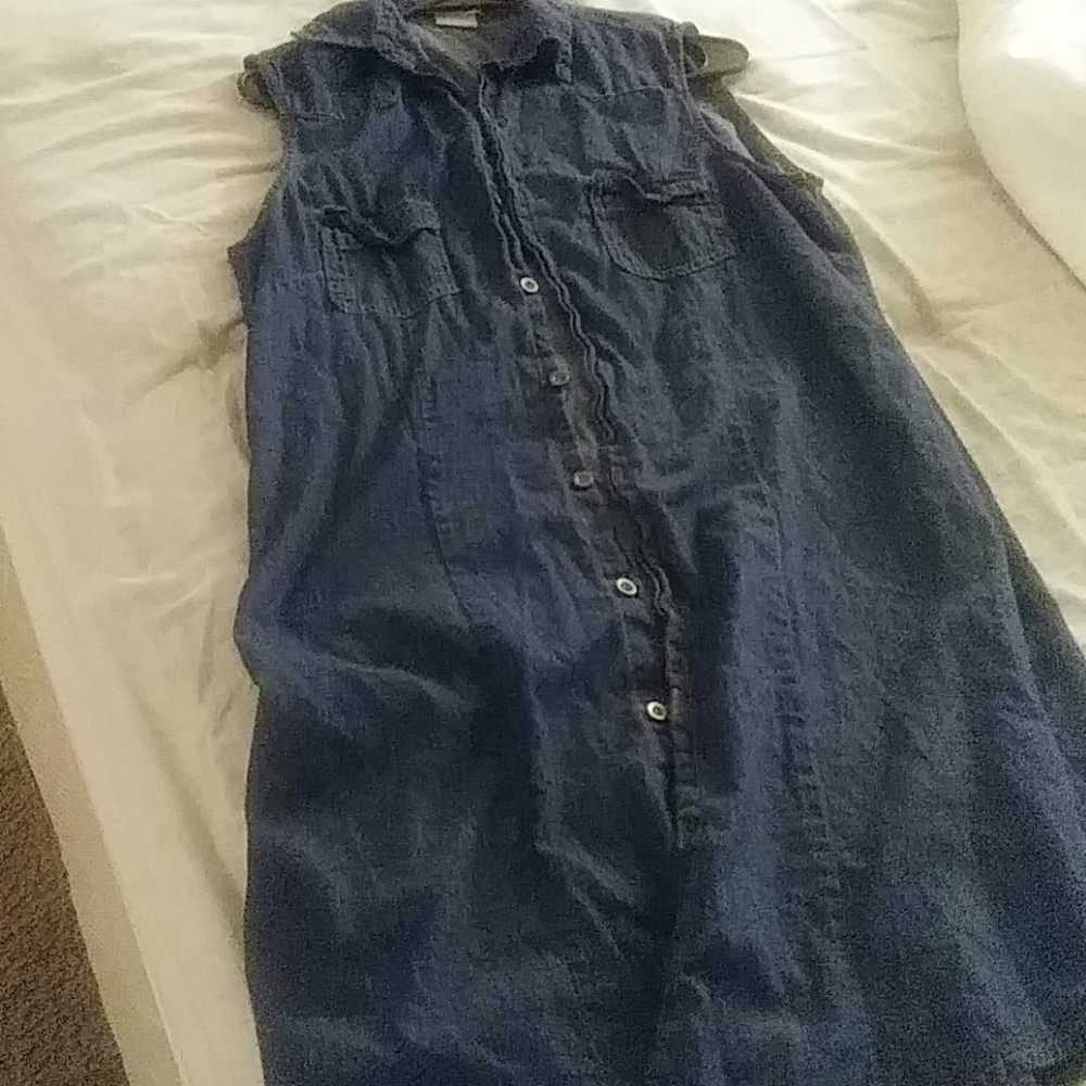 Blue jean dress